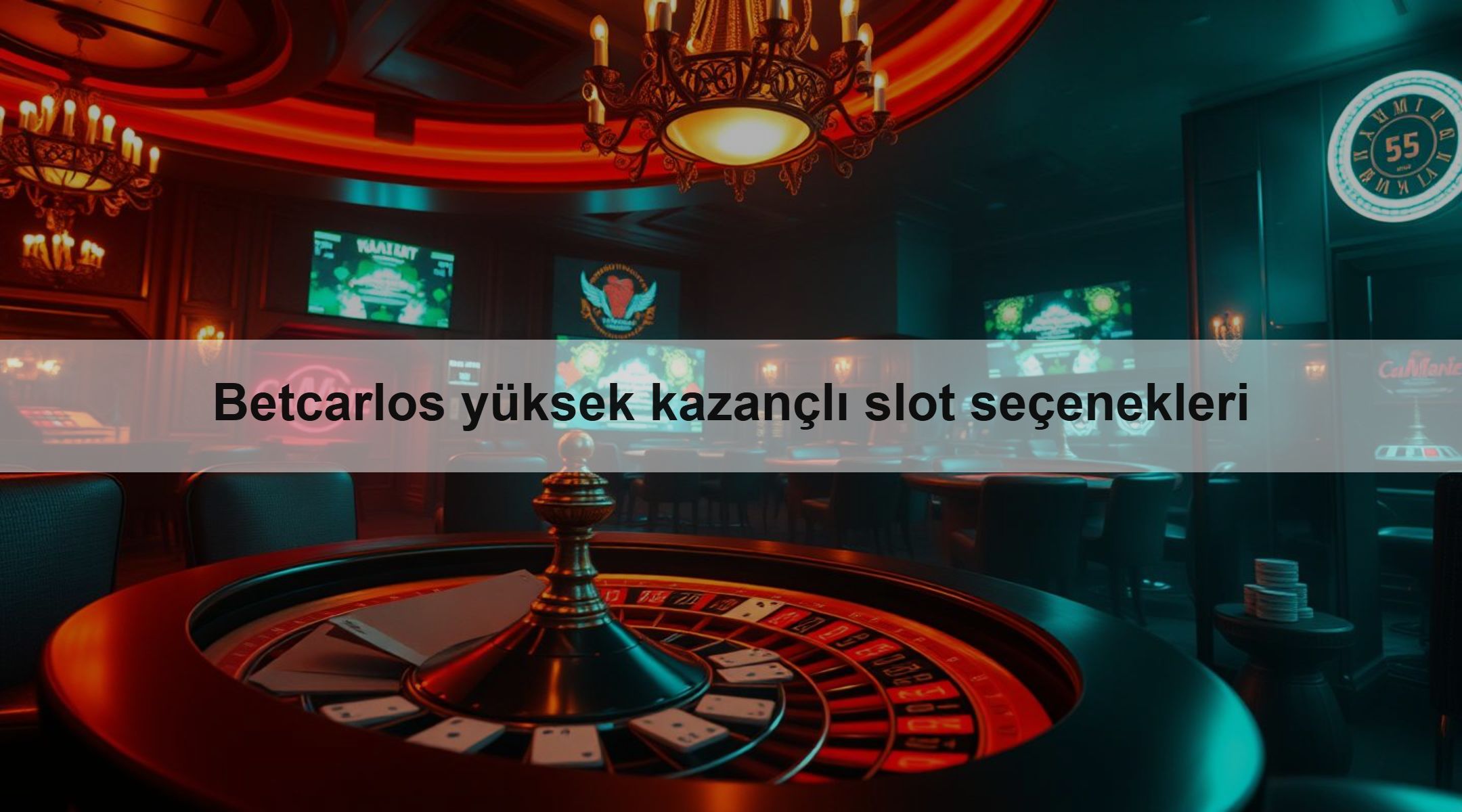 Betcarlos yüksek kazançlı slot seçenekleri