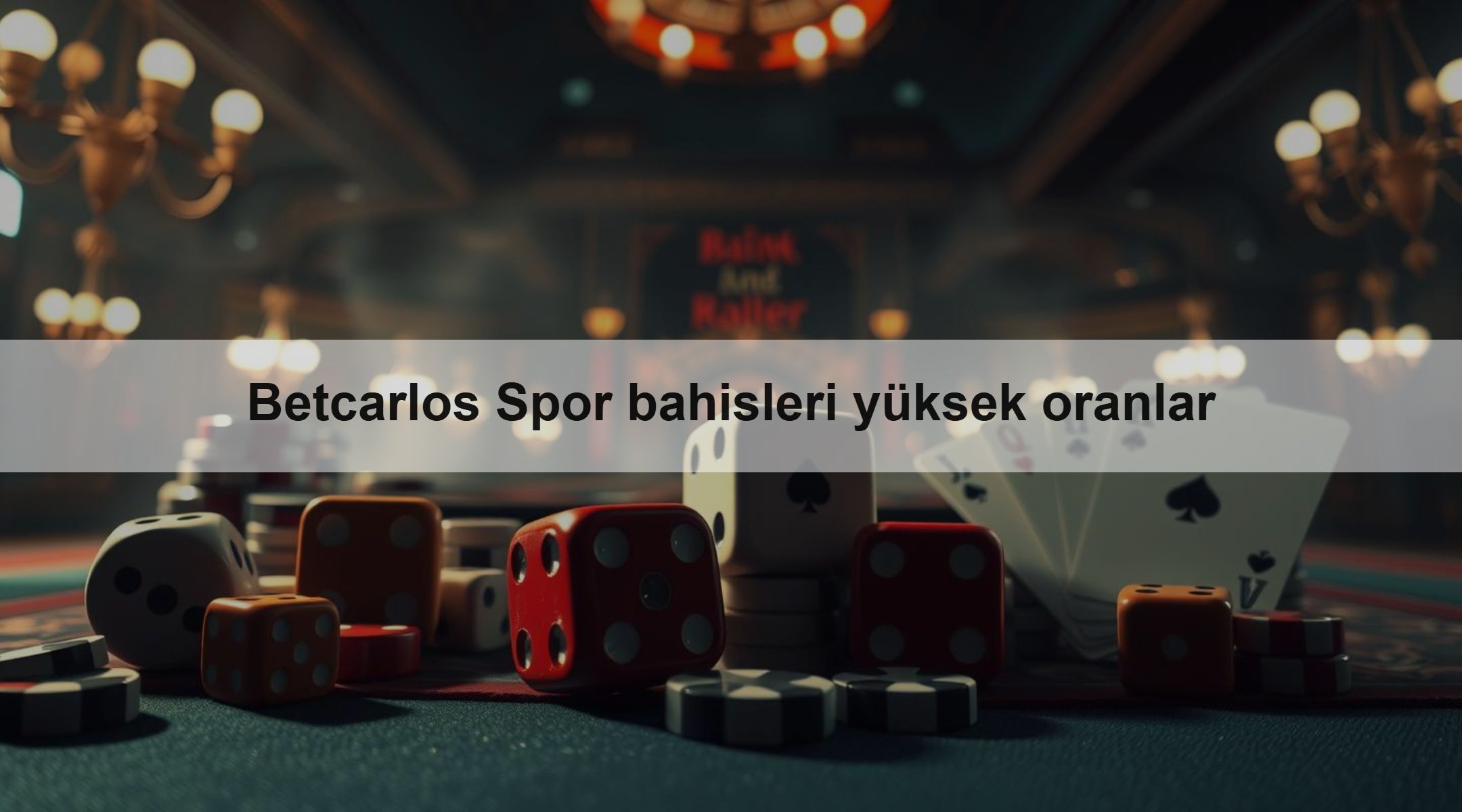 Betcarlos Spor bahisleri yüksek oranlar